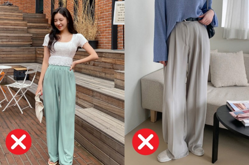 Nếu không muốn bị dìm dáng thảm hại khi diện quần ống suông thì bạn cần nhớ kỹ 5 tips này