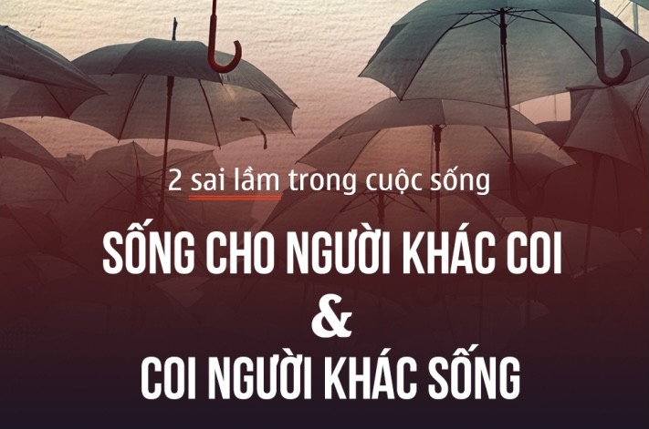 Khi nào "sống cho mình" và khi nào  "sống cho người khác", câu chuyện không của  riêng ai!