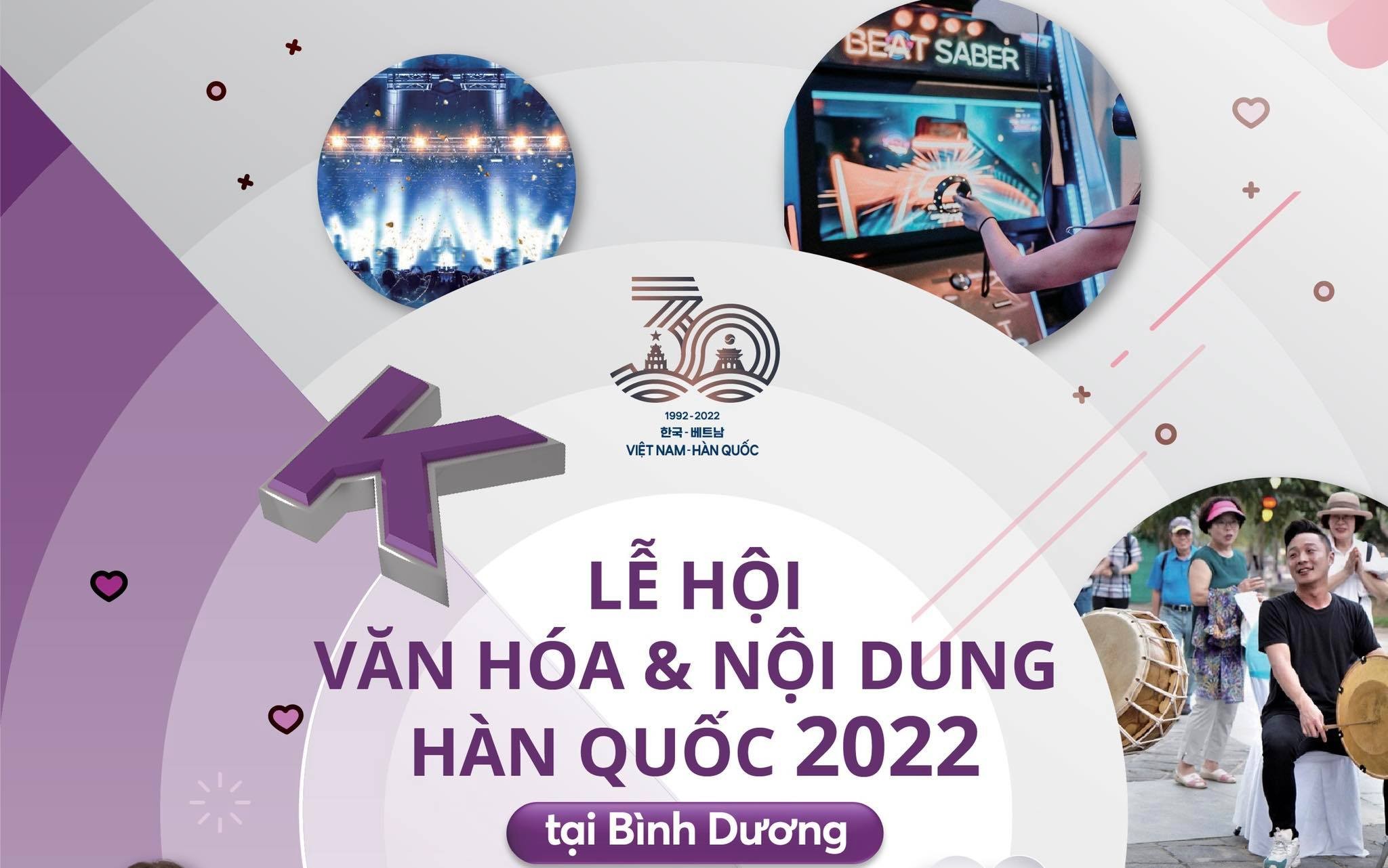 Lễ hội Văn hóa và Nội dung Hàn Quốc 2022 lần đầu tiên tại Bình Dương có gì đặc sắc?