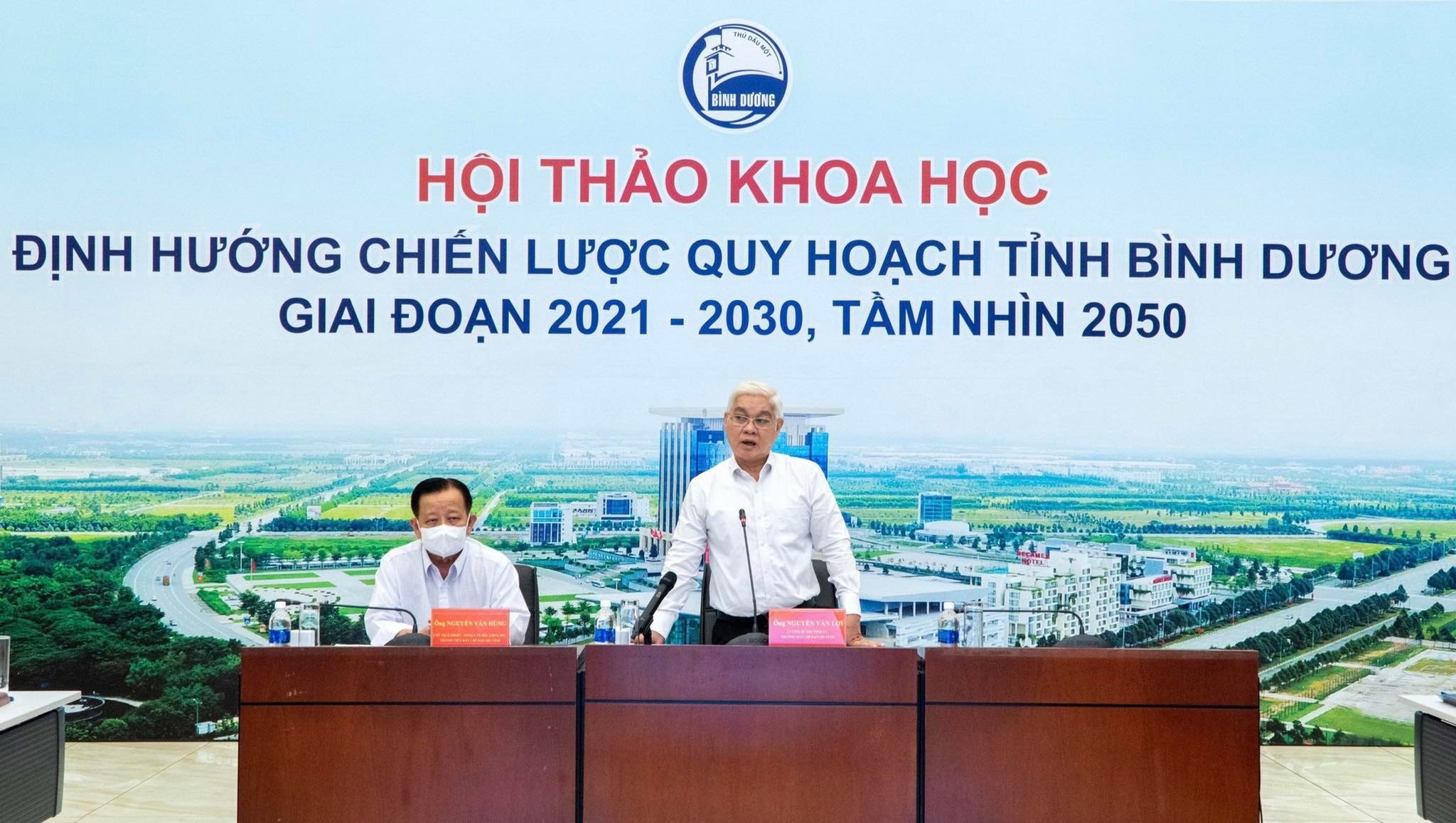 Hội thảo khoa học: “Định hướng chiến lược quy hoạch tỉnh Bình Dương giai đoạn 2021-2030, tầm nhìn đến năm 2050”