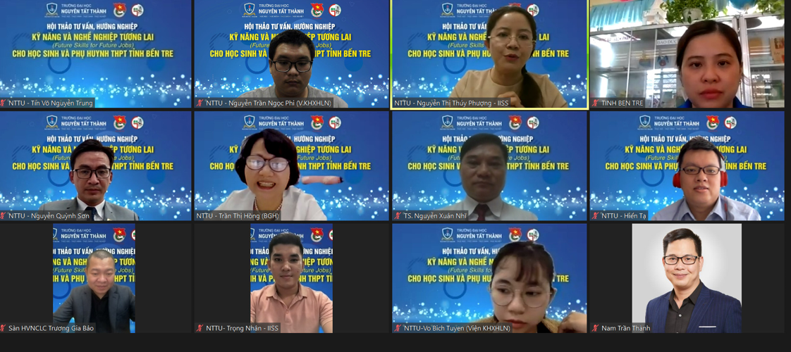 Bến Tre: Hội thảo tư vấn hướng nghiệp kỹ năng và nghề nghiệp tương lai