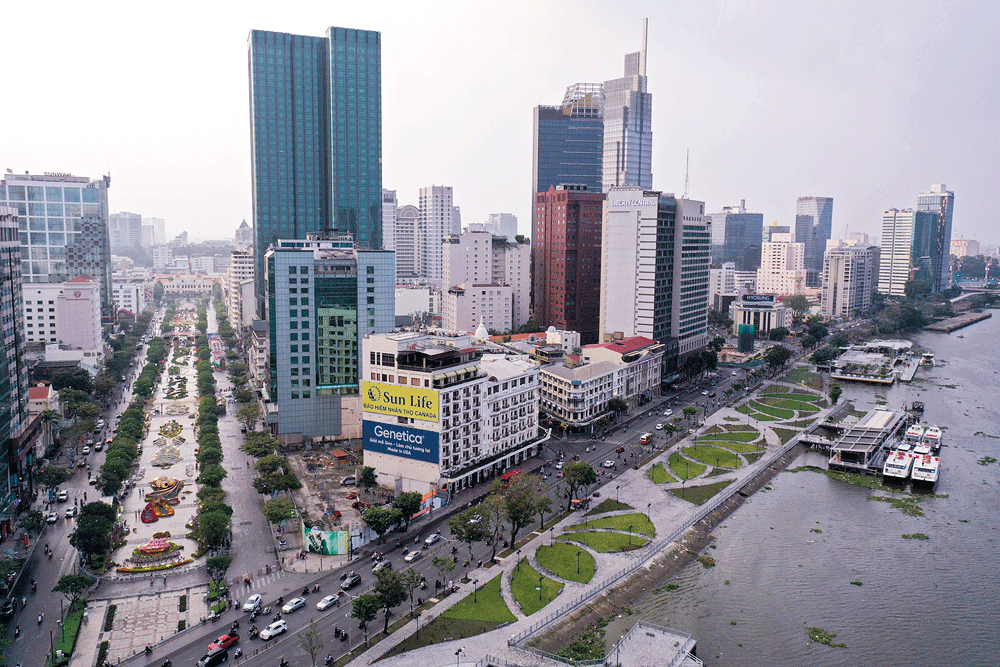 Đề xuất ‘Con đường di sản’ kết nối công viên ven sông khu trung tâm Sài Gòn
