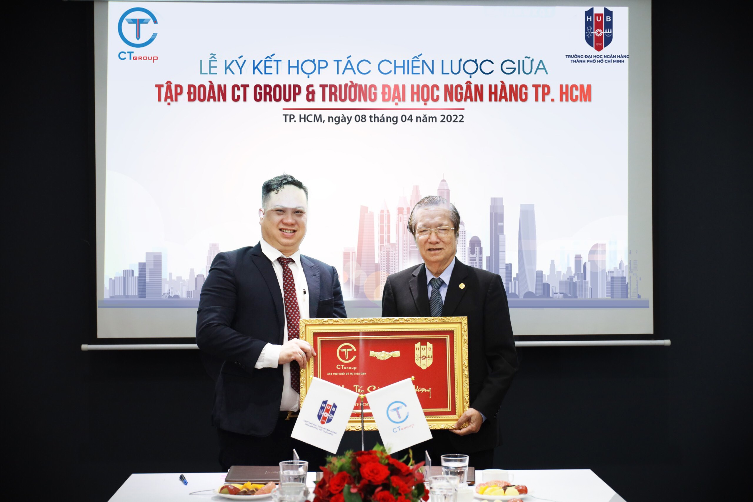 CT Group ký kết hợp tác chiến lược với trường Đại học Ngân hàng TPHCM phát triển tài năng trẻ