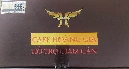 Thực phẩm bổ sung Cafe Hoàng Gia có chứa chất cấm Sibutramine và Phenolphtalein