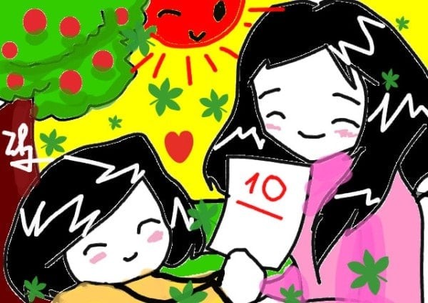 Không 10 điểm thì đừng về nhà