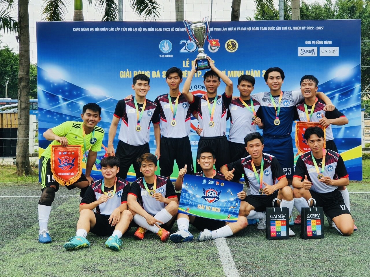 Trường Đại học Tài chính – Marketing vô địch Giải Bóng đá Sinh viên TP. Hồ Chí Minh năm 2022
