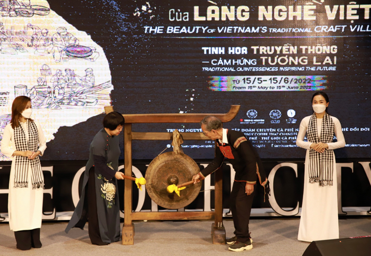 Triển lãm “Vẻ đẹp của làng nghề Việt” hội tụ các giá trị tinh hoa truyền thống