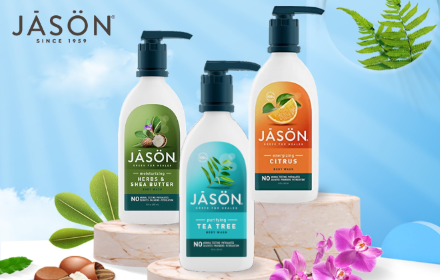 JASON – Thương hiệu chăm sóc sắc đẹp an toàn từ thiên nhiên