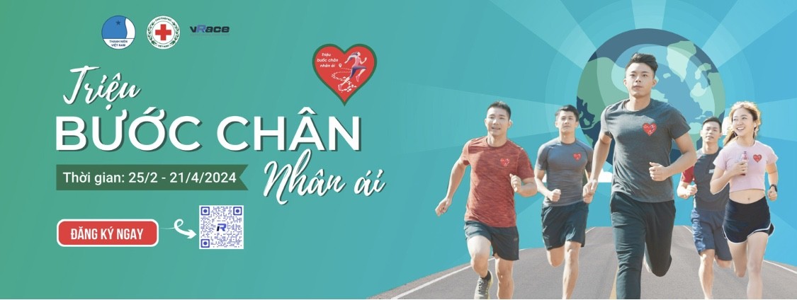 Ủng hộ Chiến dịch “Triệu bước chân Nhân ái”