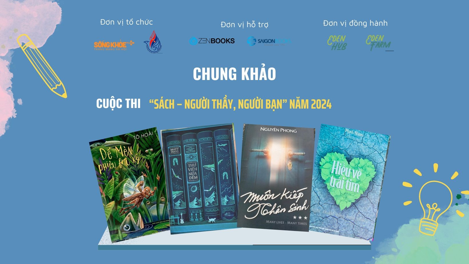 12 bài viết vào chung khảo cuộc thi 'Sách - người thầy, người bạn' 2024