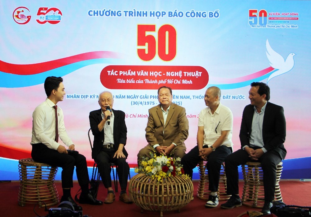 Danh sách 50 tác phẩm văn học - nghệ thuật tiêu biểu Thành phố Hồ Chí Minh
