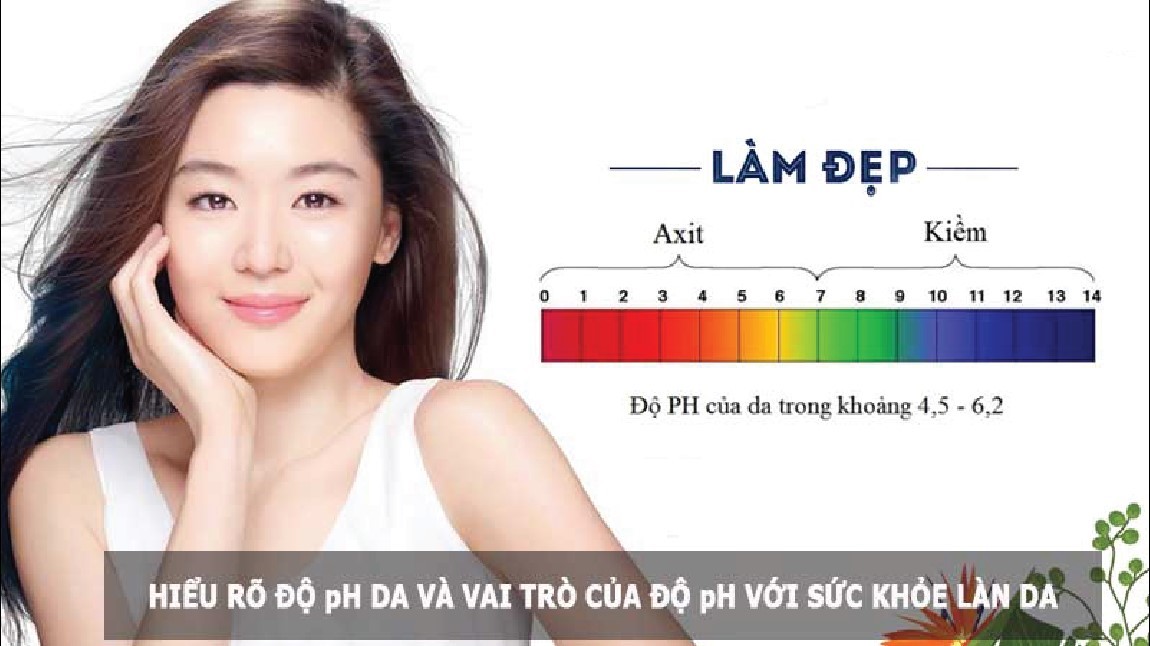 Da khỏe hơn khi pH cân bằng