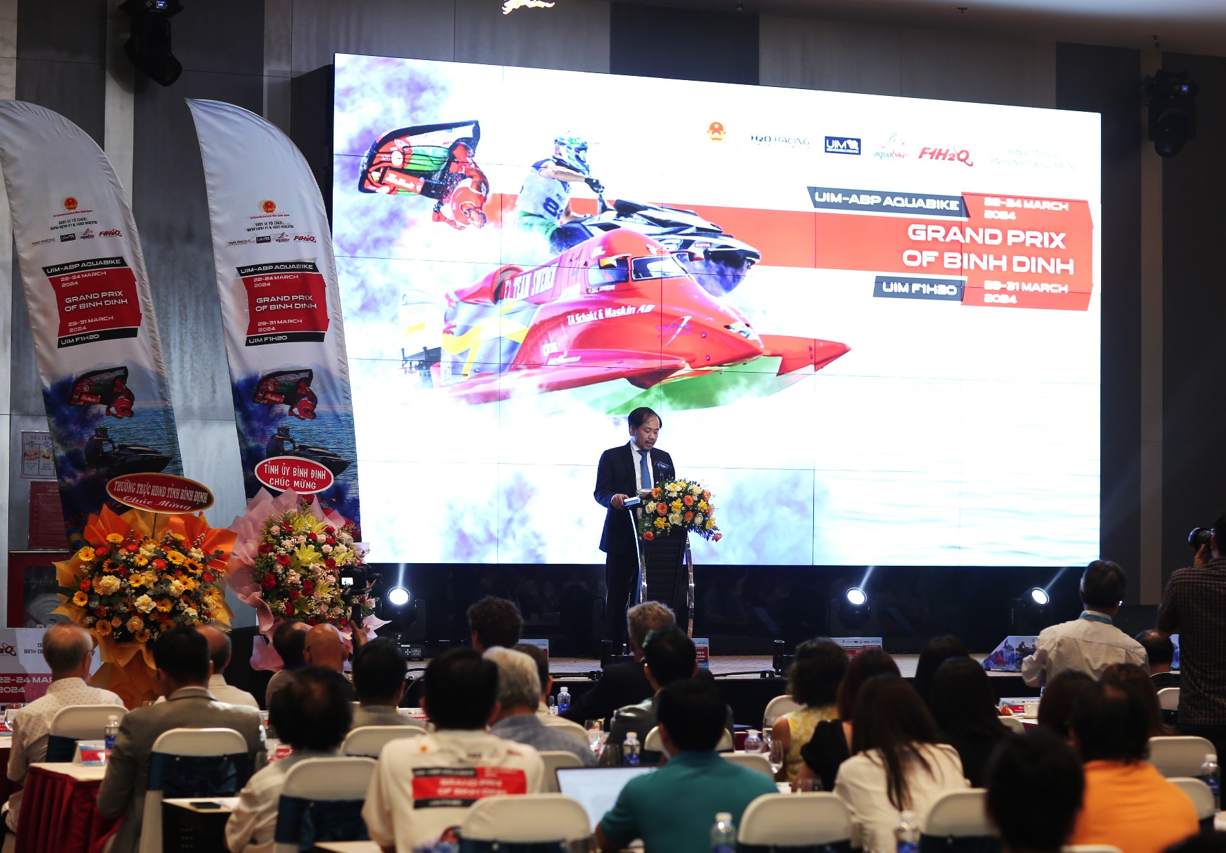 Giải Đua thuyền máy Nhà nghề Quốc tế Grand Prix of Binh Dinh 2024 lần đầu tổ chức tại Việt Nam