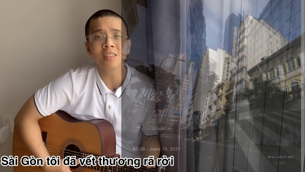 Xúc động trước ca khúc “Sài Gòn tôi sẽ” của thầy giáo dạy tiếng Anh