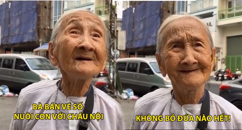 Cụ bà được biếu tiền nghẹn ngào: “Cho rồi tiền đâu con ăn”