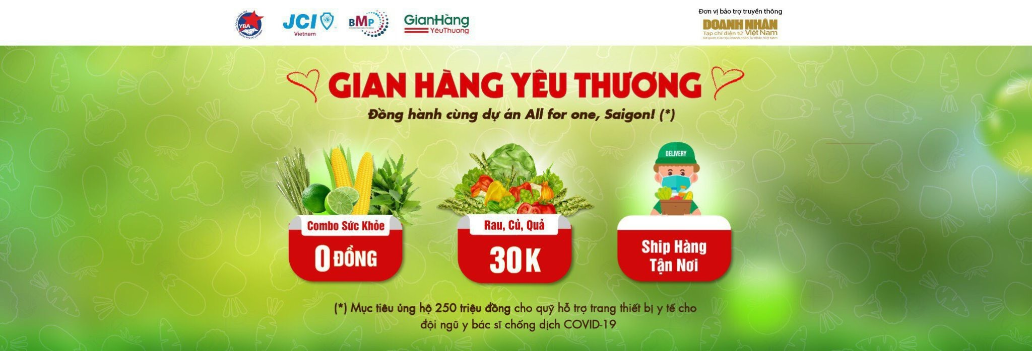 Ra mắt gian hàng JCI Vietnam, hỗ trợ tiêu thụ nông sản và gây quỹ hỗ trợ dịch Covid-19
