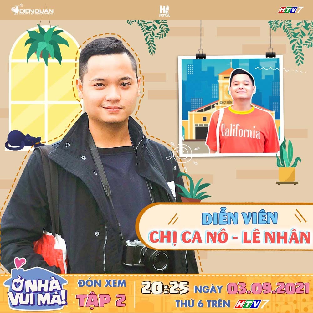 “Chị Ca Nô” Lê Nhân hoá đầu bếp siêu chuyên nghiệp trong Ở Nhà Vui Mà