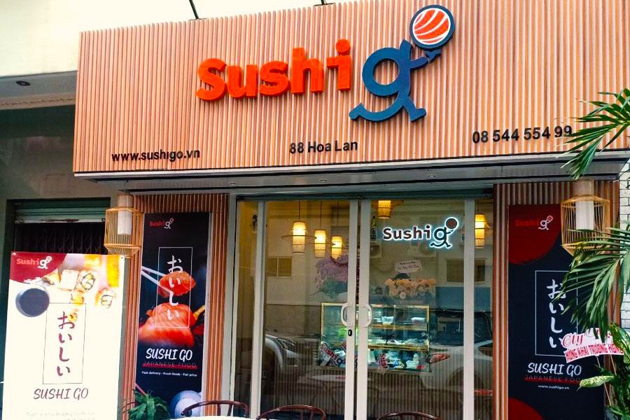 Sushi Go lọt top những quán sushi – sashimi “ngon bổ rẻ” hút khách ngay tại Phú Nhuận