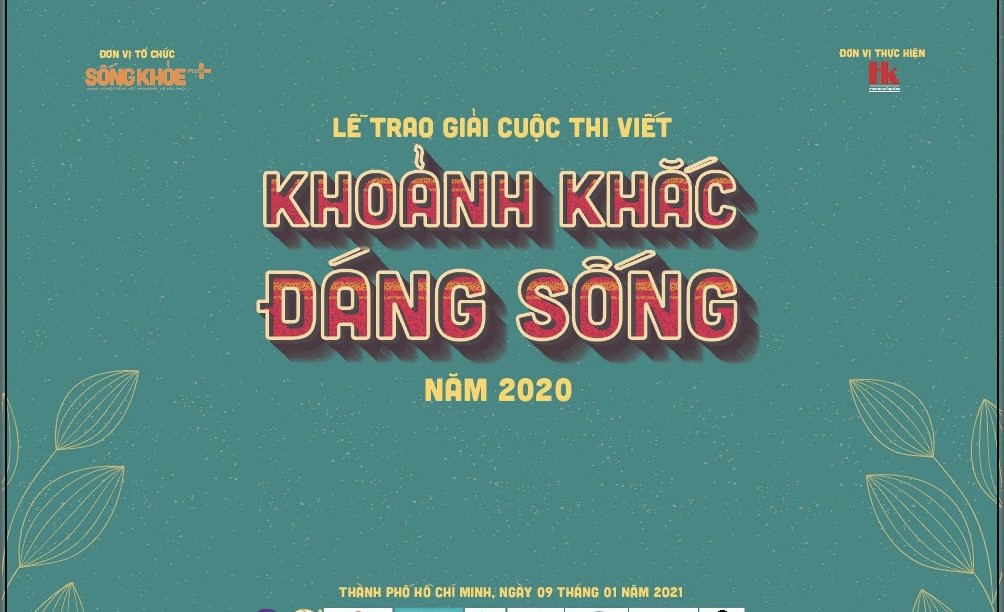 Sống Khoẻ Plus trao giải Cuộc thi Viết “Khoảnh khắc đáng sống” năm 2020