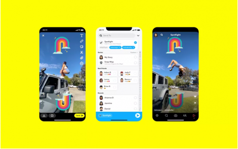 Snapchat chính thức ra mắt đối thủ TikTok với tính năng có tên Spotlight