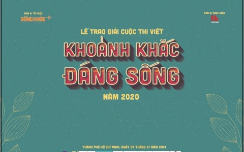 Sống Khoẻ Plus trao giải Cuộc thi Viết “Khoảnh khắc đáng sống” năm 2020
