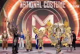 Phạm Tuấn Ngọc khoác trang phục 25kg trong đêm thi National Costume của Mr World 2024