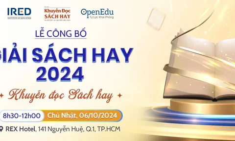 Kỳ vọng gì ở Lễ công bố Giải Sách Hay 2024?