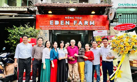 Eden Farm khai trương cửa hàng trưng bày và giới thiệu nông sản mới