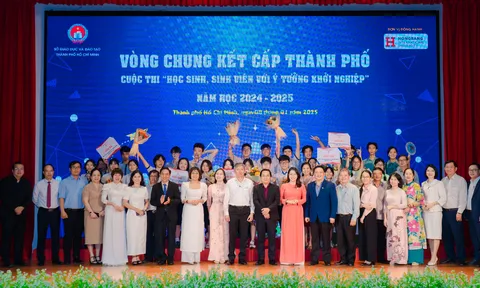 Chung kết cuộc thi ý tưởng khởi nghiệp cấp thành phố năm học 2024-2025