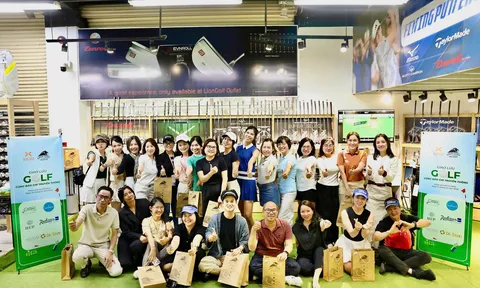 Không gian kết nối và lan tỏa tinh thần trải nghiệm Golf 3D tại Lion Golf Outlet