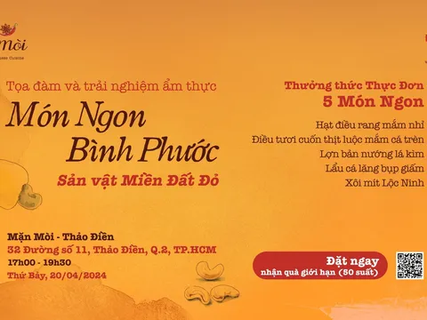 Trải nghiệm “Sản Vật Miền Đất Đỏ”