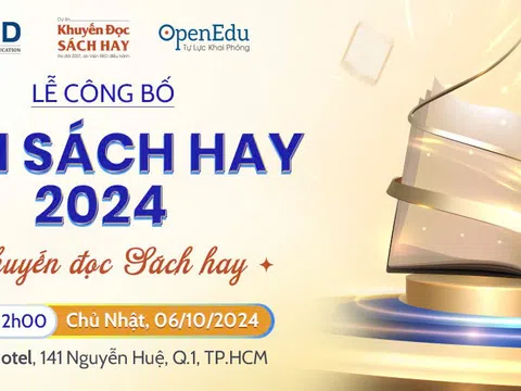 Kỳ vọng gì ở Lễ công bố Giải Sách Hay 2024?