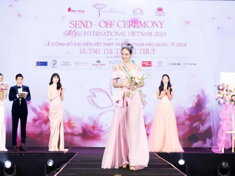 Hoa hậu Thanh Thủy đại diện Việt Nam dự thi Miss International 2024