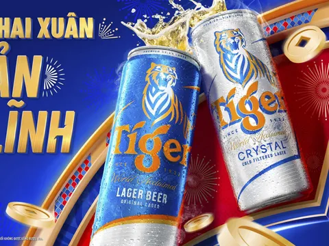 TIGER BEER CHUYỂN MÌNH BẢN LĨNH VỚI DIỆN MẠO MỚI