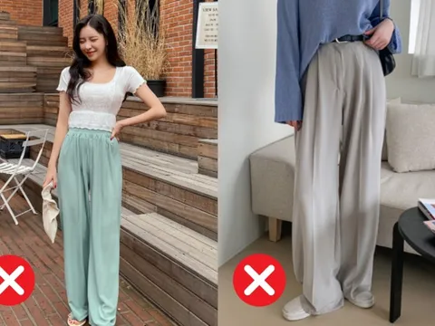 Nếu không muốn bị dìm dáng thảm hại khi diện quần ống suông thì bạn cần nhớ kỹ 5 tips này