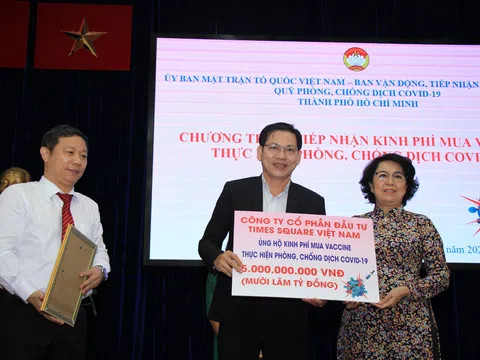 Ủy ban MTTQ Việt Nam TP.HCM phát động ủng hộ kinh phí mua Vaccine COVID-19