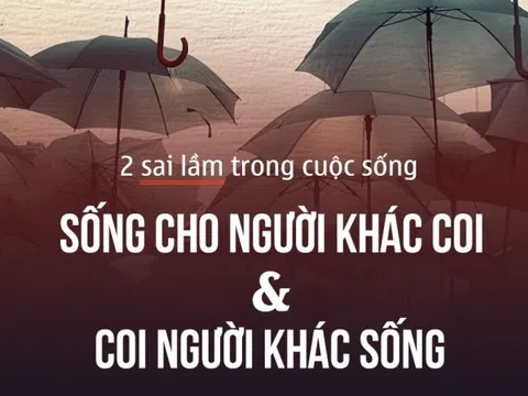 Khi nào "sống cho mình" và khi nào  "sống cho người khác", câu chuyện không của  riêng ai!