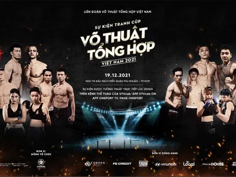 Việt Nam lần đầu khởi tranh giải đấu Võ thuật Tổng hợp (MMA)