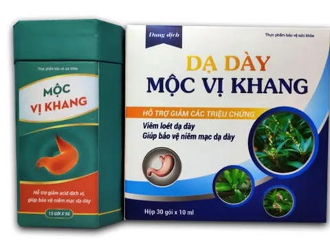 Thực phẩm bảo vệ sức khỏe Mộc Vị Khang vi phạm quy định của pháp luật về quảng cáo