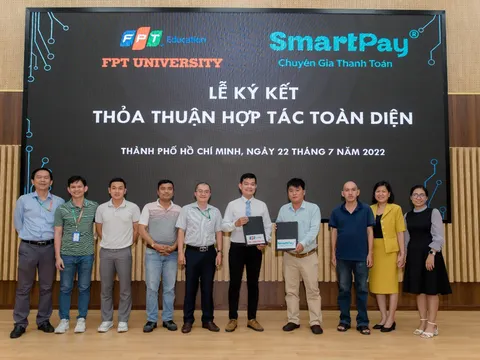 SmartPay hợp tác cùng Đại học FPT trong công tác đào tạo nguồn nhân lực chất lượng cao