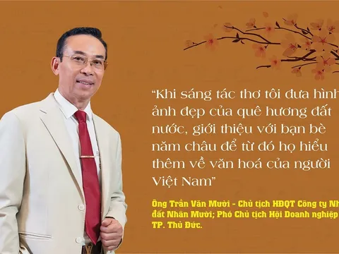 Doanh nhân mê thơ ca