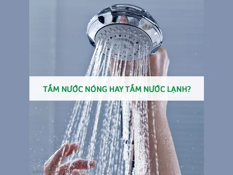 Nên tắm nước nóng hay nước lạnh mới tốt cho sức khỏe?