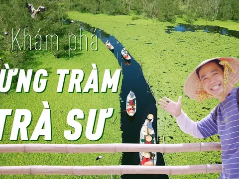 VẺ ĐẸP HOANG SƠ RỪNG TRÀM TRÀ SƯ