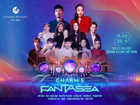 Rapper Đen, Mỹ Linh cùng nhiều ca sĩ nổi tiếng góp mặt trong đại nhạc hội Charm Fantasea 2024