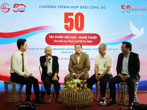 Danh sách 50 tác phẩm văn học - nghệ thuật tiêu biểu Thành phố Hồ Chí Minh