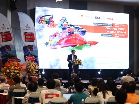 Giải Đua thuyền máy Nhà nghề Quốc tế Grand Prix of Binh Dinh 2024 lần đầu tổ chức tại Việt Nam
