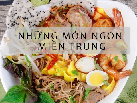 Say đắm với những món ăn miền Trung giữa Sài Gòn