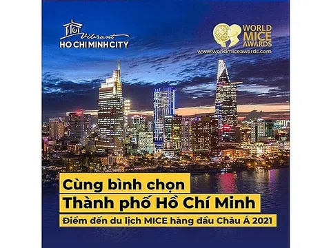 TP.HCM lọt đề cử điểm đến du lịch MICE hàng đầu châu Á năm 2021