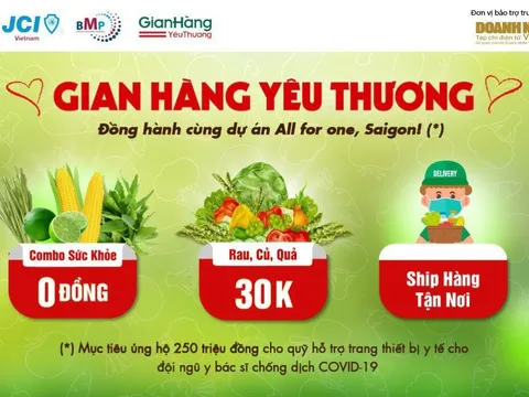 Ra mắt gian hàng JCI Vietnam, hỗ trợ tiêu thụ nông sản và gây quỹ hỗ trợ dịch Covid-19