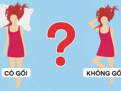 Ngủ không dùng gối có ảnh hưởng gì đến sức khoẻ hay không?